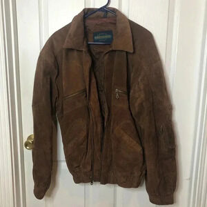 Men’s weekend leather coat